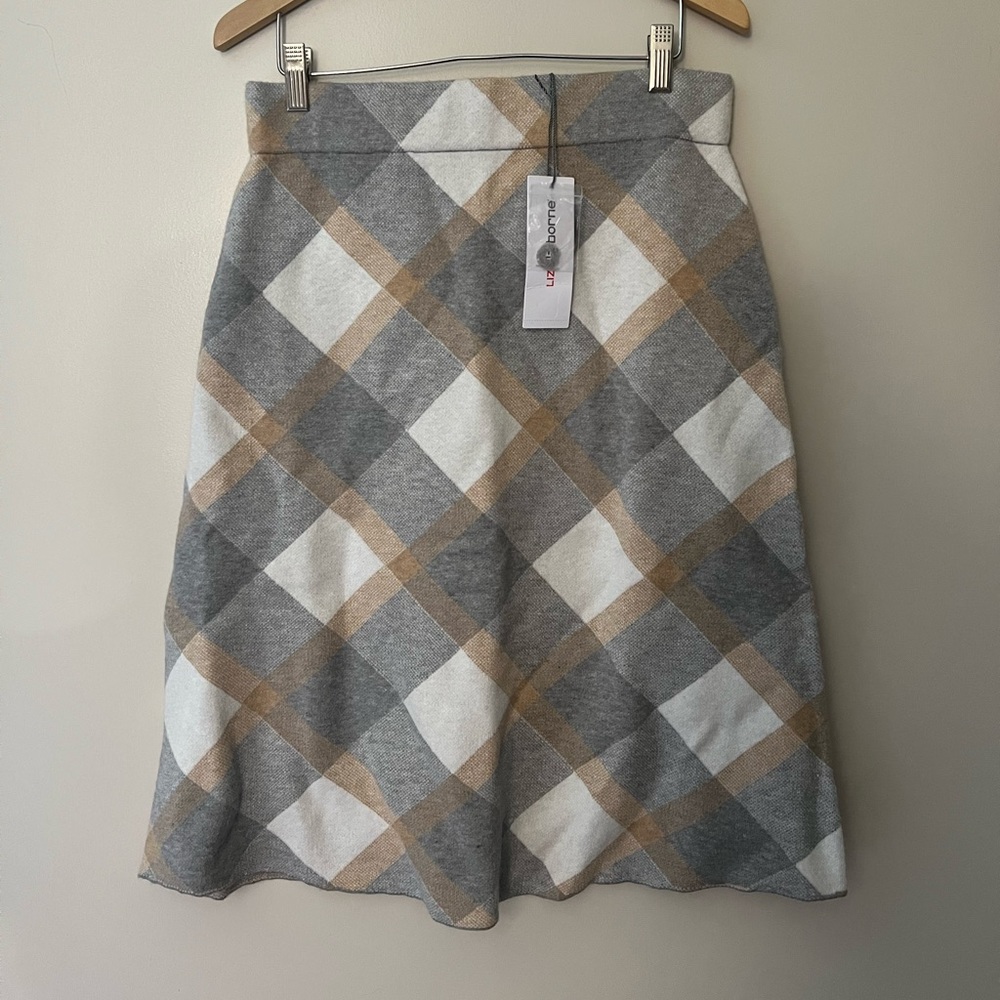 Liz Claiborne knit midi skirt